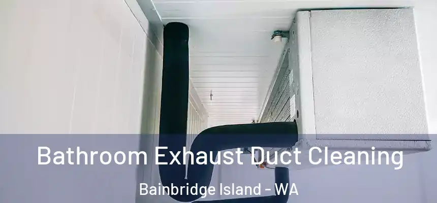  Bathroom Exhaust Duct Cleaning Bainbridge Island - WA