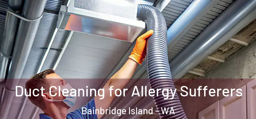  Duct Cleaning for Allergy Sufferers Bainbridge Island - WA