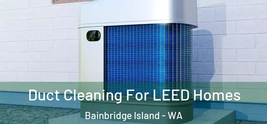 Duct Cleaning For LEED Homes Bainbridge Island - WA