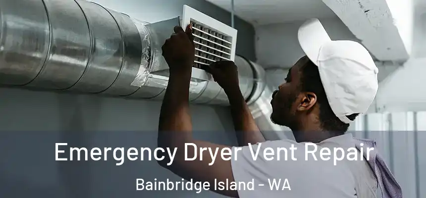  Emergency Dryer Vent Repair Bainbridge Island - WA