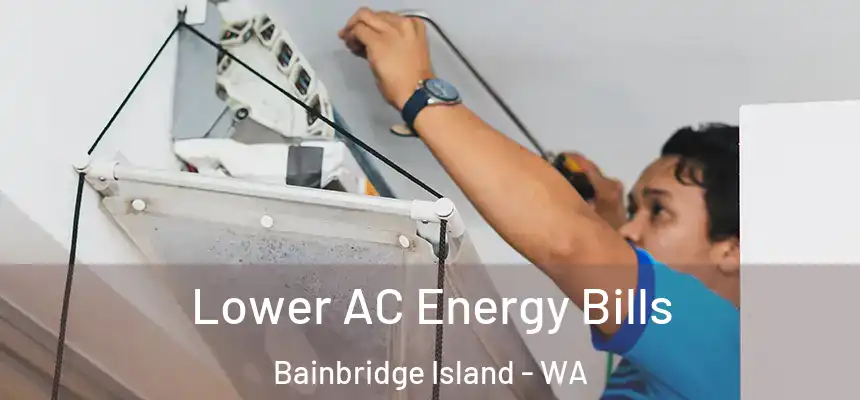  Lower AC Energy Bills Bainbridge Island - WA