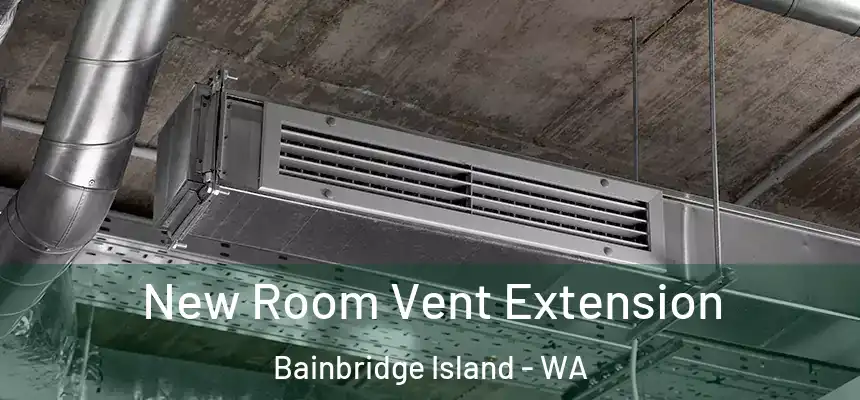 New Room Vent Extension Bainbridge Island - WA